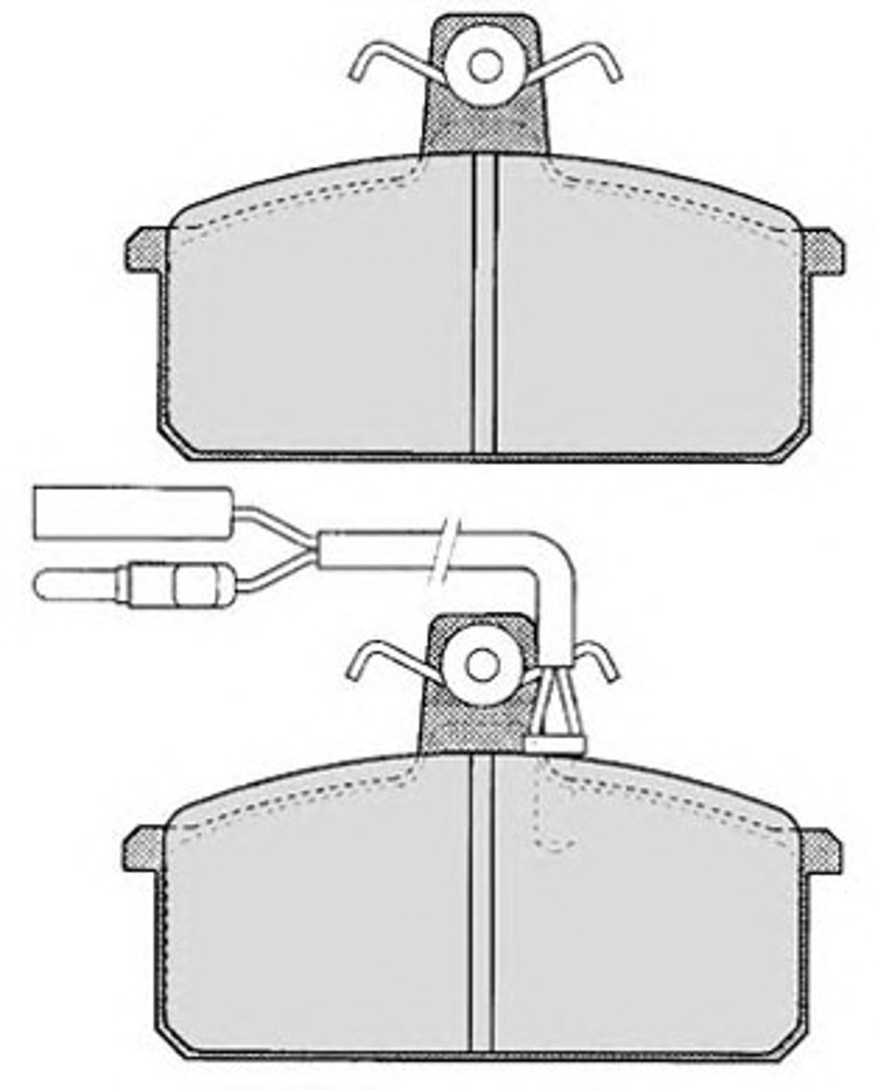 191.1 RAICAM Колодки тормозные дисковые