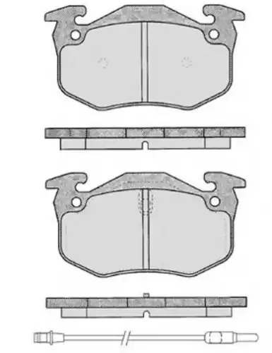 257.4 RAICAM 257.4_Колодки Тормозные Ford Fiesta/C п.10,11