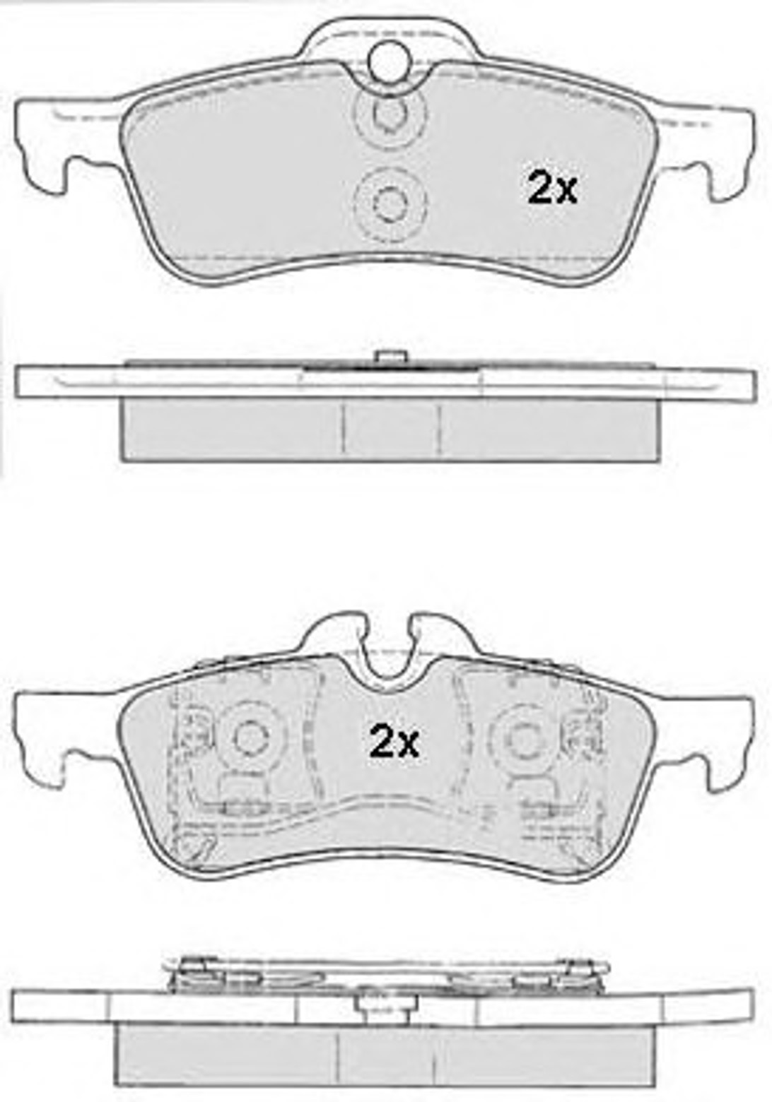 777.1 RAICAM Колодки тормозные дисковые