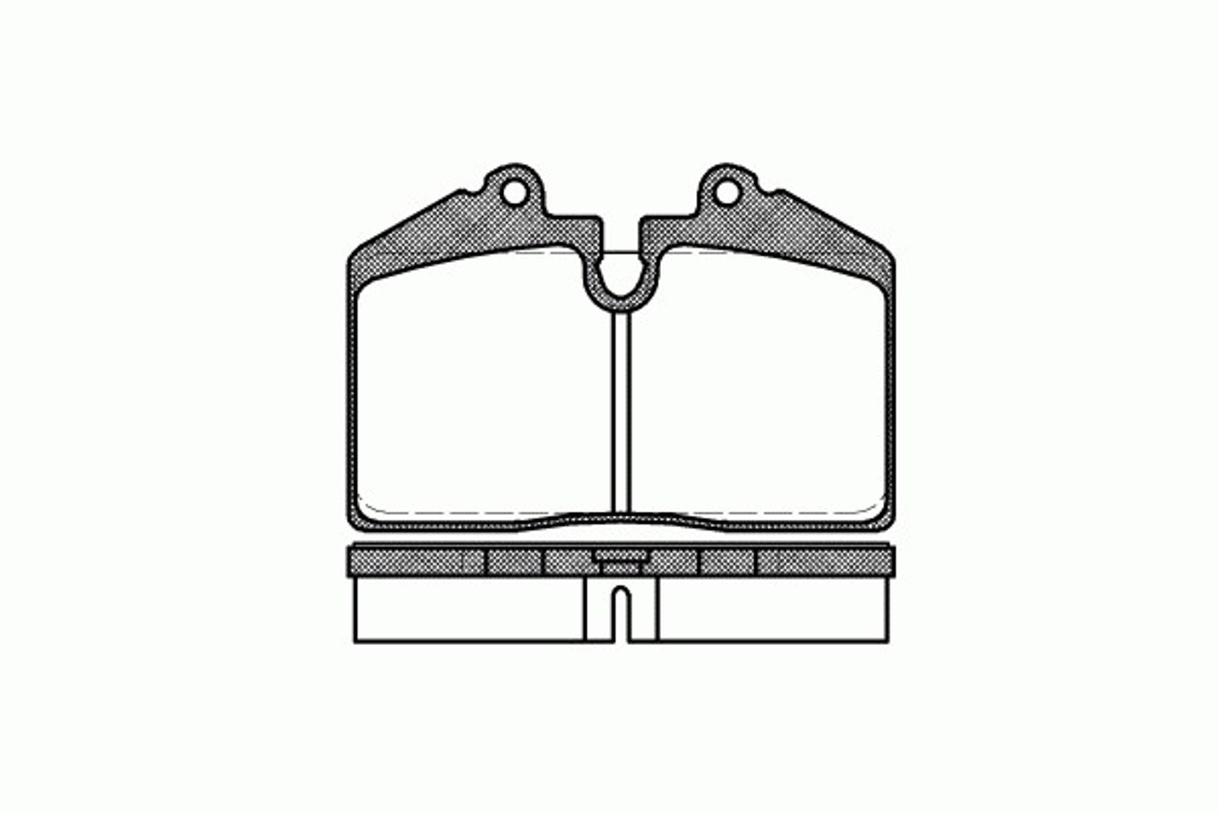 Колодки тормозные дисковые REMSA 0140.20