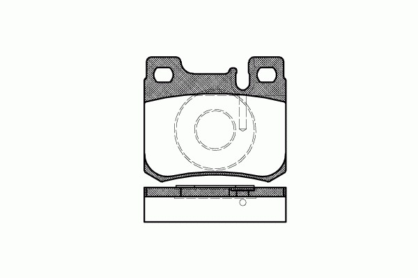 Тормозные колодки REMSA 0157.20