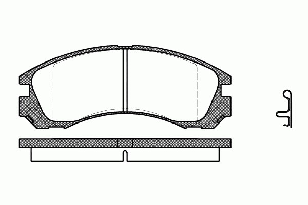 Тормозные колодки REMSA 0354.22