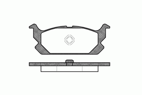 Тормозные колодки REMSA 0503.00
