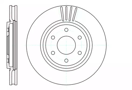 Диск тормозной REMSA 61037.10