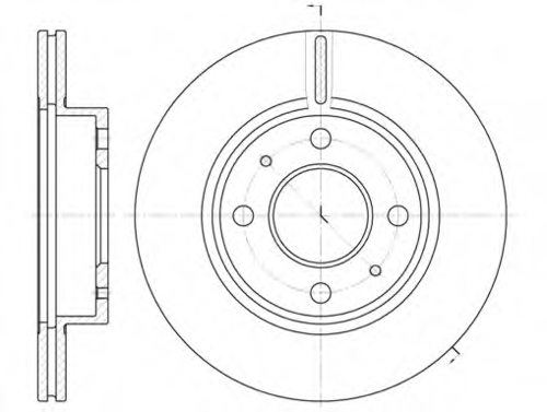 Тормозные диски REMSA 6105.10