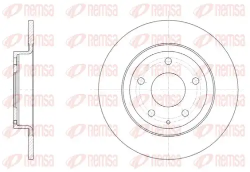 Тормозные диски REMSA 61519.00