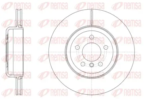 тормозные диски REMSA 61551.10