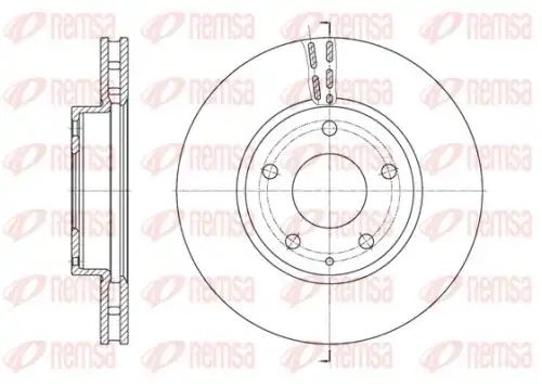 Тормозные диски REMSA 61573.10