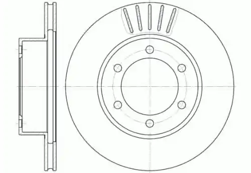 Тормозные диски REMSA 6562.10