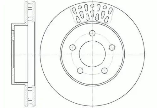 Тормозные диски REMSA 6895.10