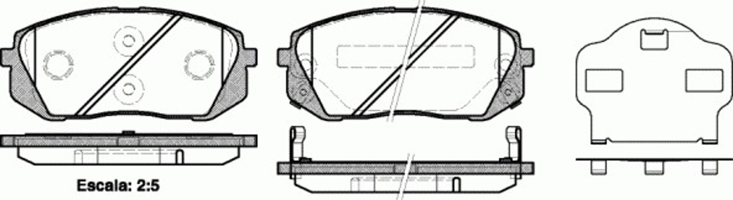 21302.02 ROADHOUSE Колодки тормозные