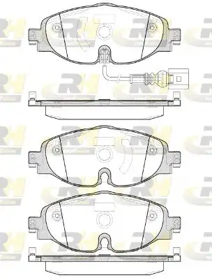 Тормозные колодки ROADHOUSE 2151501