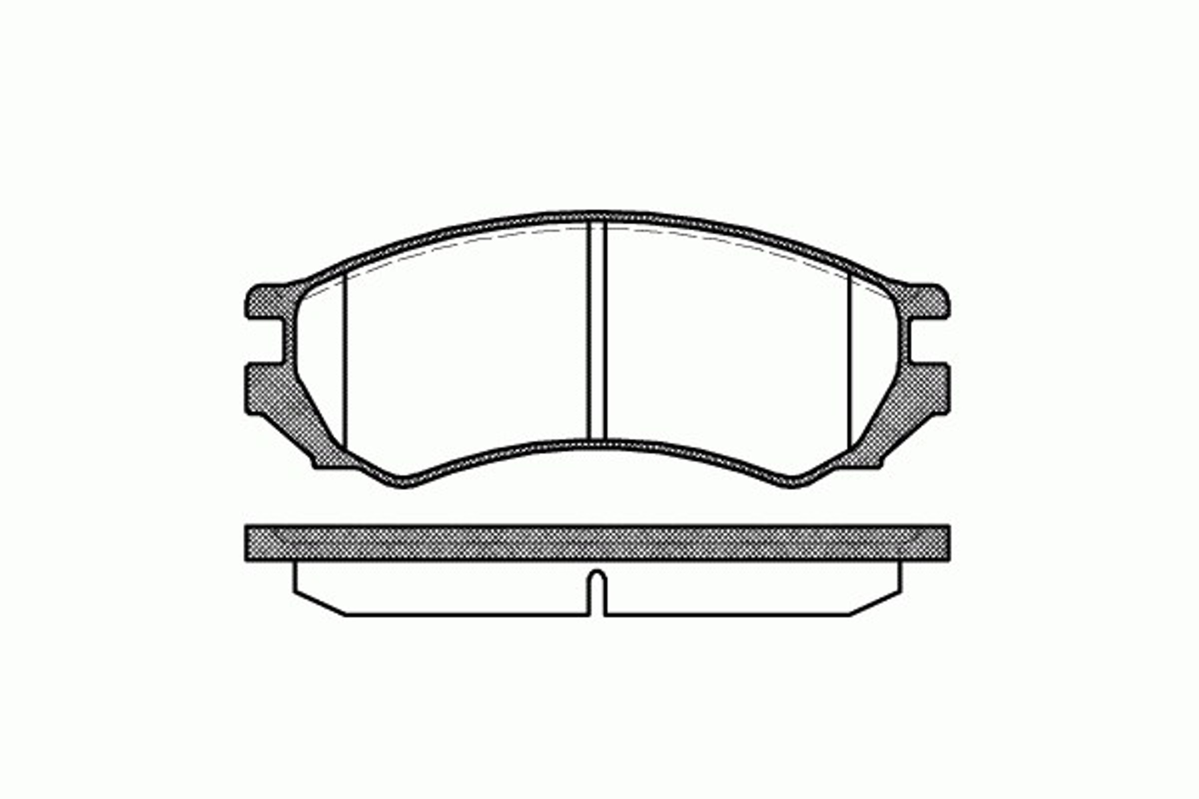 2344.00 ROADHOUSE Колодки тормозные дисковые