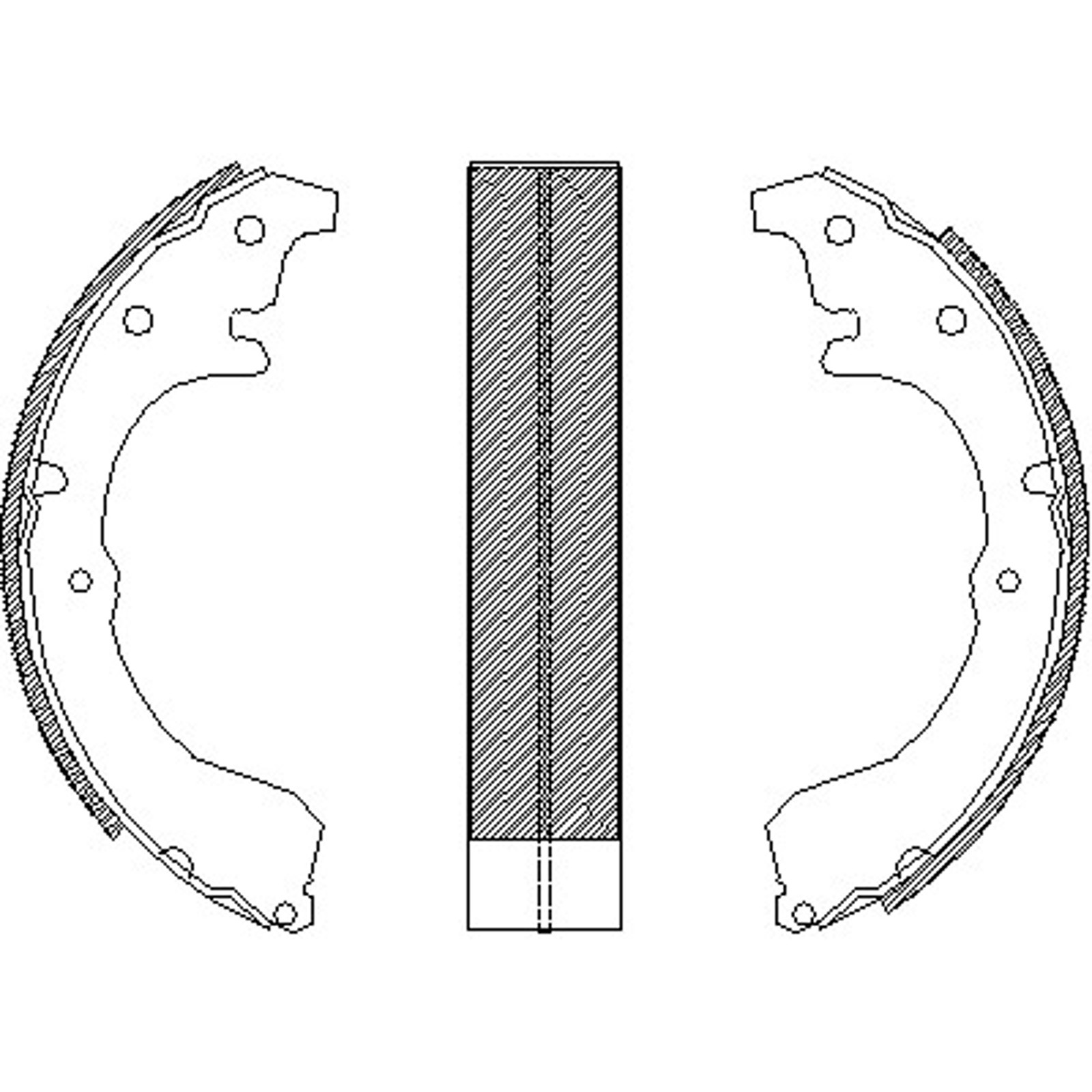 Колодки тормозные ROADHOUSE 4321.00