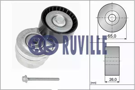 Натяжитель поликлинового ремня RUVILLE 55872