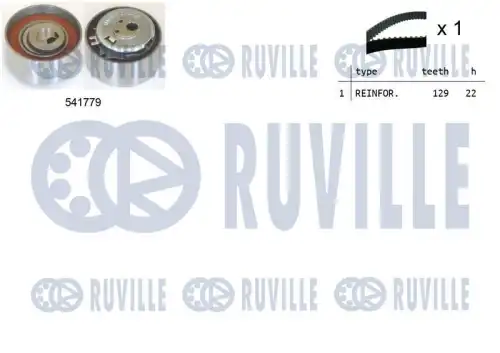 550264 RUVILLE Ремкомплект привода ГРМ