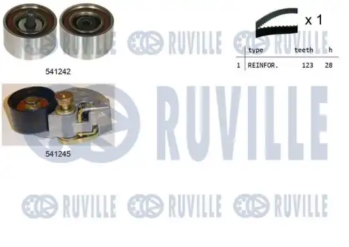 550275 RUVILLE Ремкомплект привода ГРМ