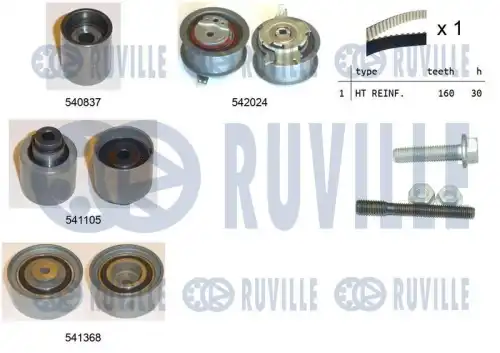 550305 RUVILLE Ремкомплект привода ГРМ