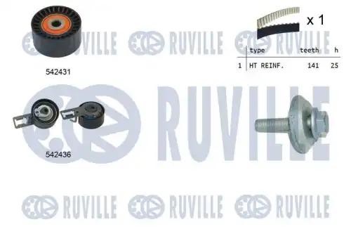 550368 RUVILLE Ремкомплект привода ГРМ