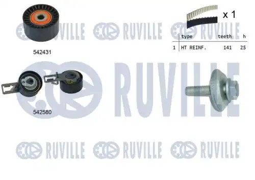 550369 RUVILLE Ремкомплект привода ГРМ