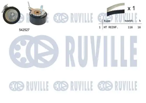 550372 RUVILLE Ремкомплект привода ГРМ