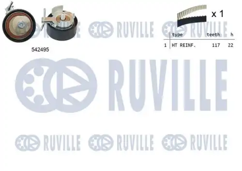 550374 RUVILLE Ремкомплект привода ГРМ