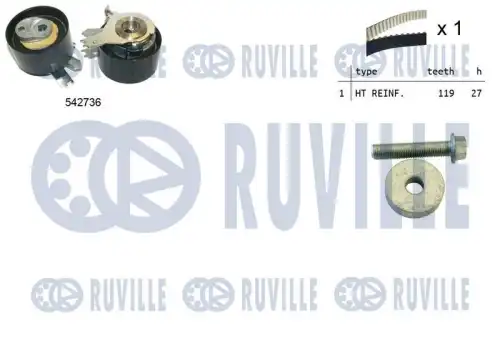 Ремкомплект привода грм RUVILLE 550378