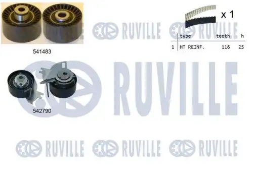 Ремкомплект привода грм RUVILLE 550427