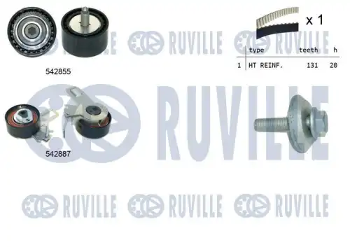 Комплект грм citroen berlingo RUVILLE 550497