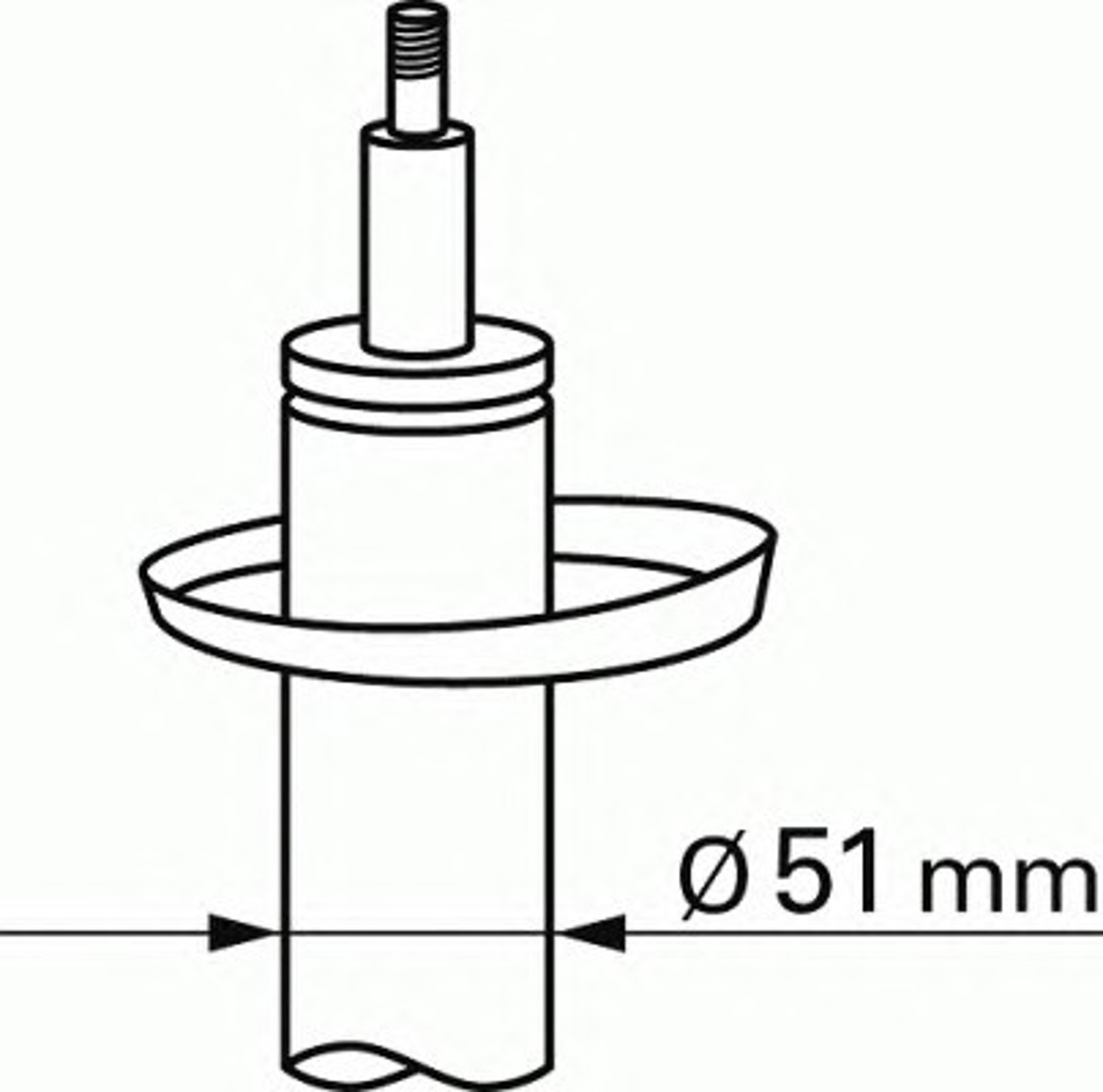 Амортизатор подвески SACHS 100590