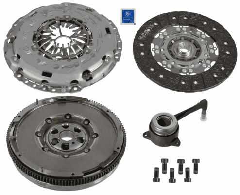 К-кт сцепления с двухмассовым маховиком vw transporter/multivan v/vi 2.0 tdi 09- SACHS 2290601157