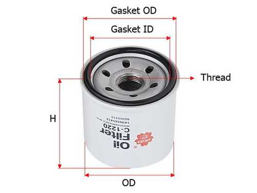 Масляный фильтр SAKURA C1220