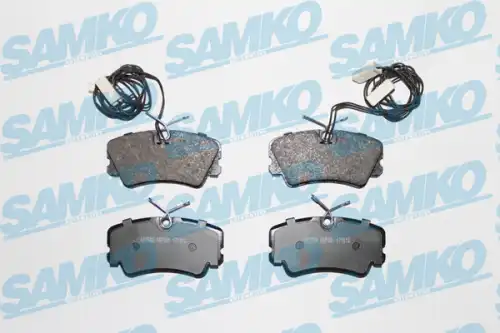 Колодки тормозные дисковые комплект SAMKO 5SP301