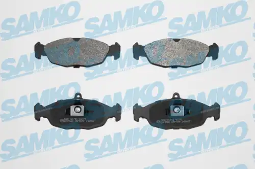 Колодки тормозные дисковые SAMKO 5SP599