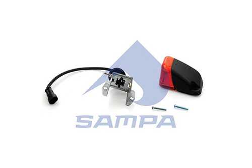 Sa061.101 фонарь указателя поворота правый с кабелем в подножке кабины SAMPA 061.101