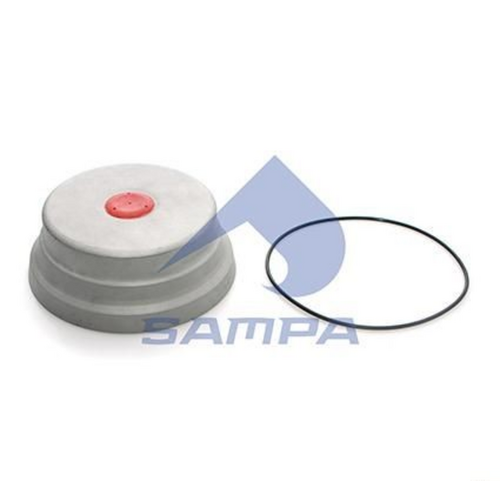 Sa075.054 крышка ступицы с abs к-т с пробкой и упл.кольцом 182x4 SAMPA 075.054