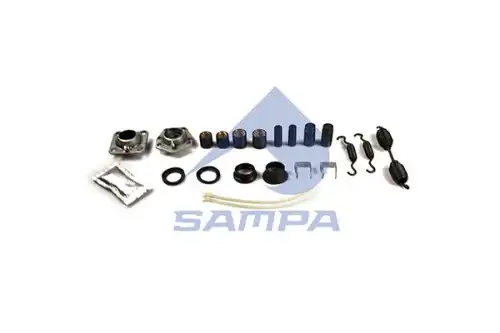 Sa085.521 р/к тормозн. вала (м) 6+2+2втулок+2пальца+3пруж+2пластины+2пыльн SAMPA 085.521