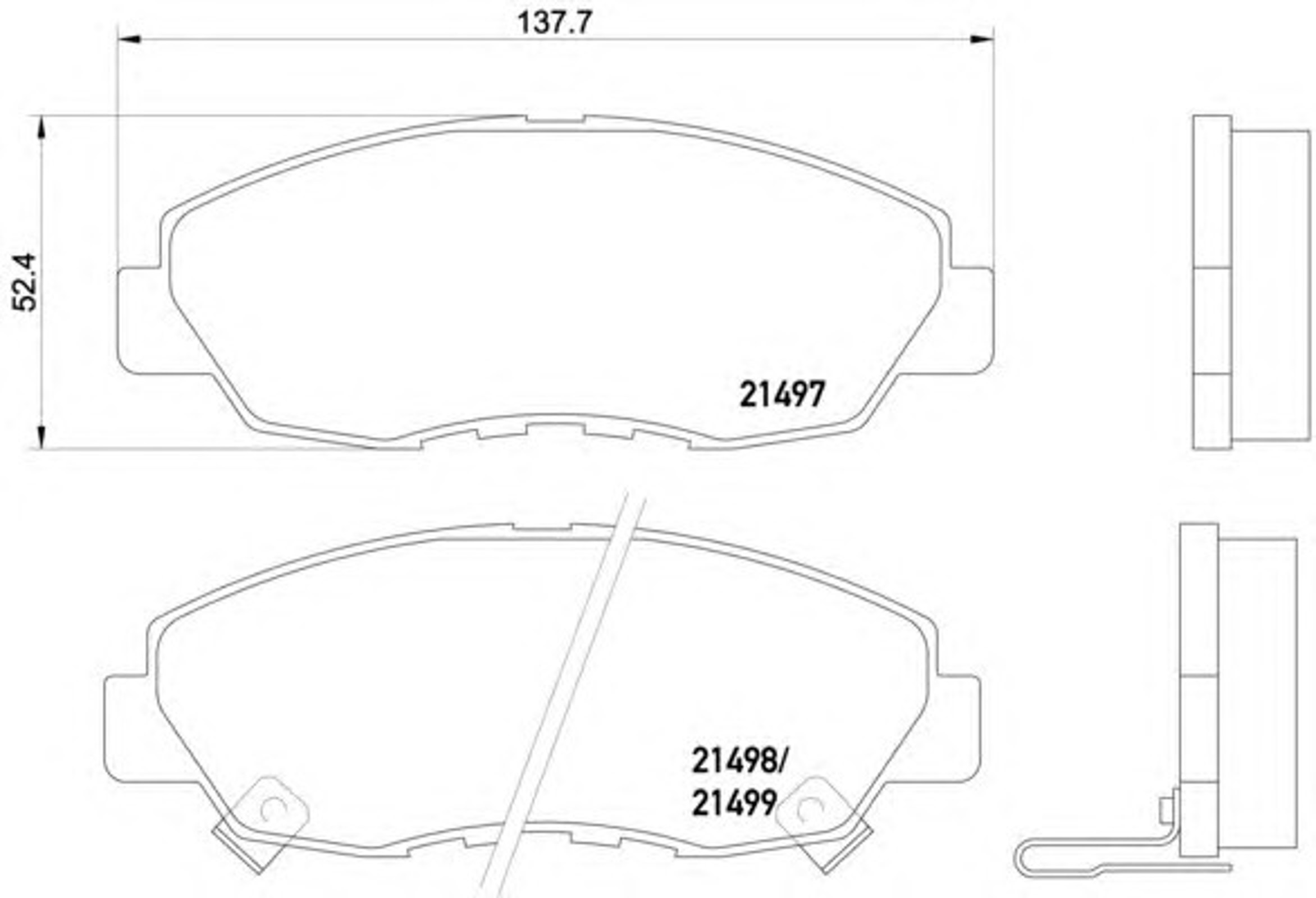 SP1109 SANGSIN BRAKE Колодки тормозные дисковые