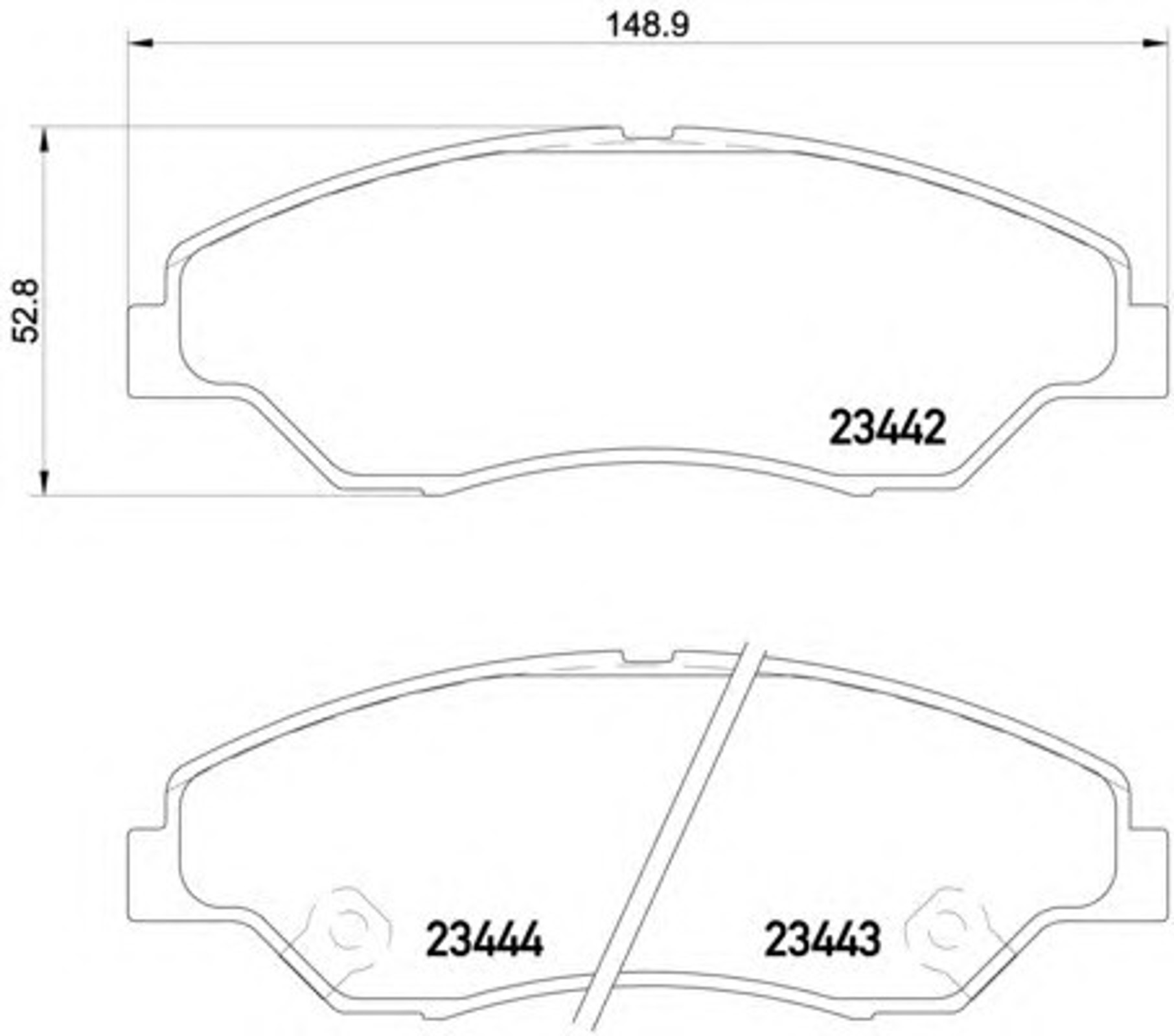 SP1118 SANGSIN BRAKE Колодки тормозные дисковые