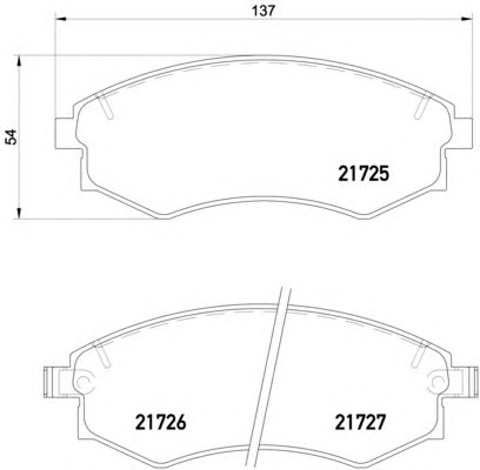 SP1144 SANGSIN BRAKE Колодки тормозные дисковые