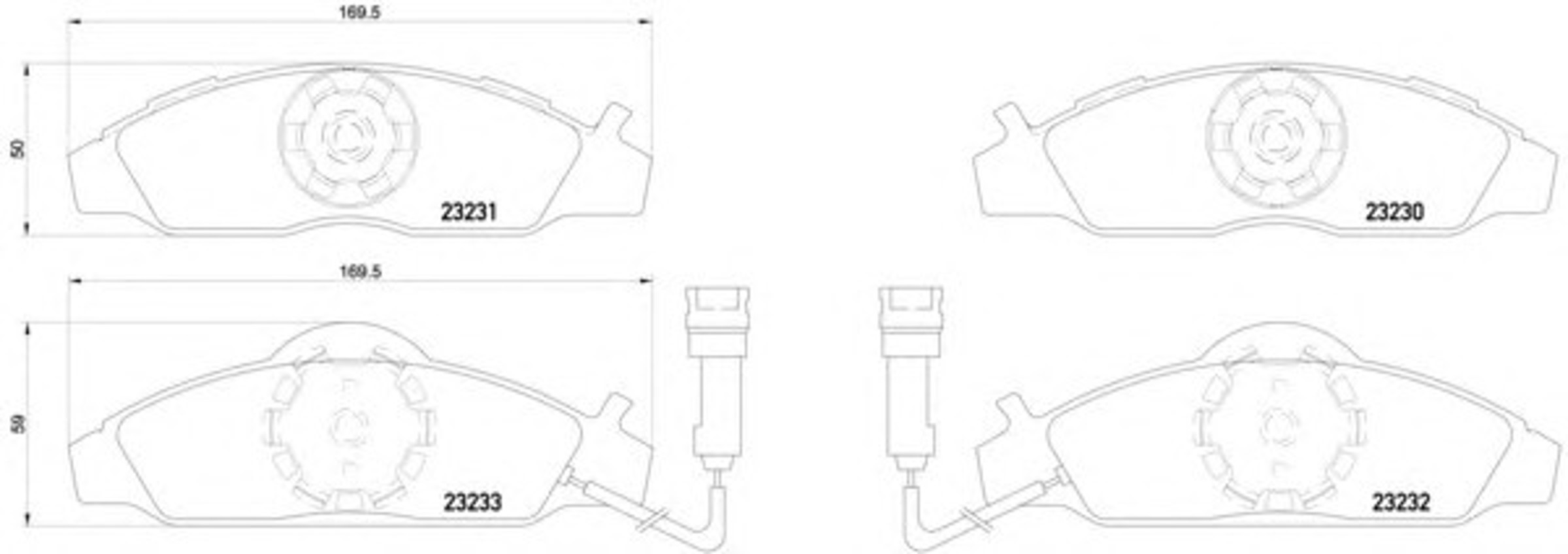 SP1150 SANGSIN BRAKE Колодки тормозные дисковые