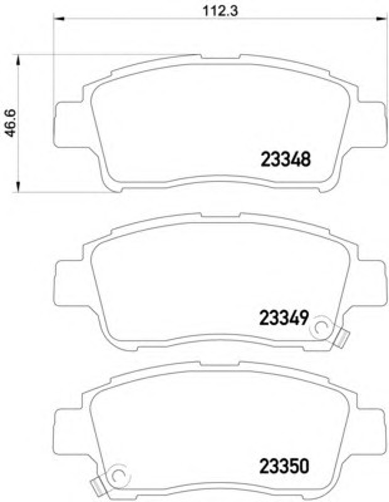 SP1230 SANGSIN BRAKE Колодки тормозные дисковые