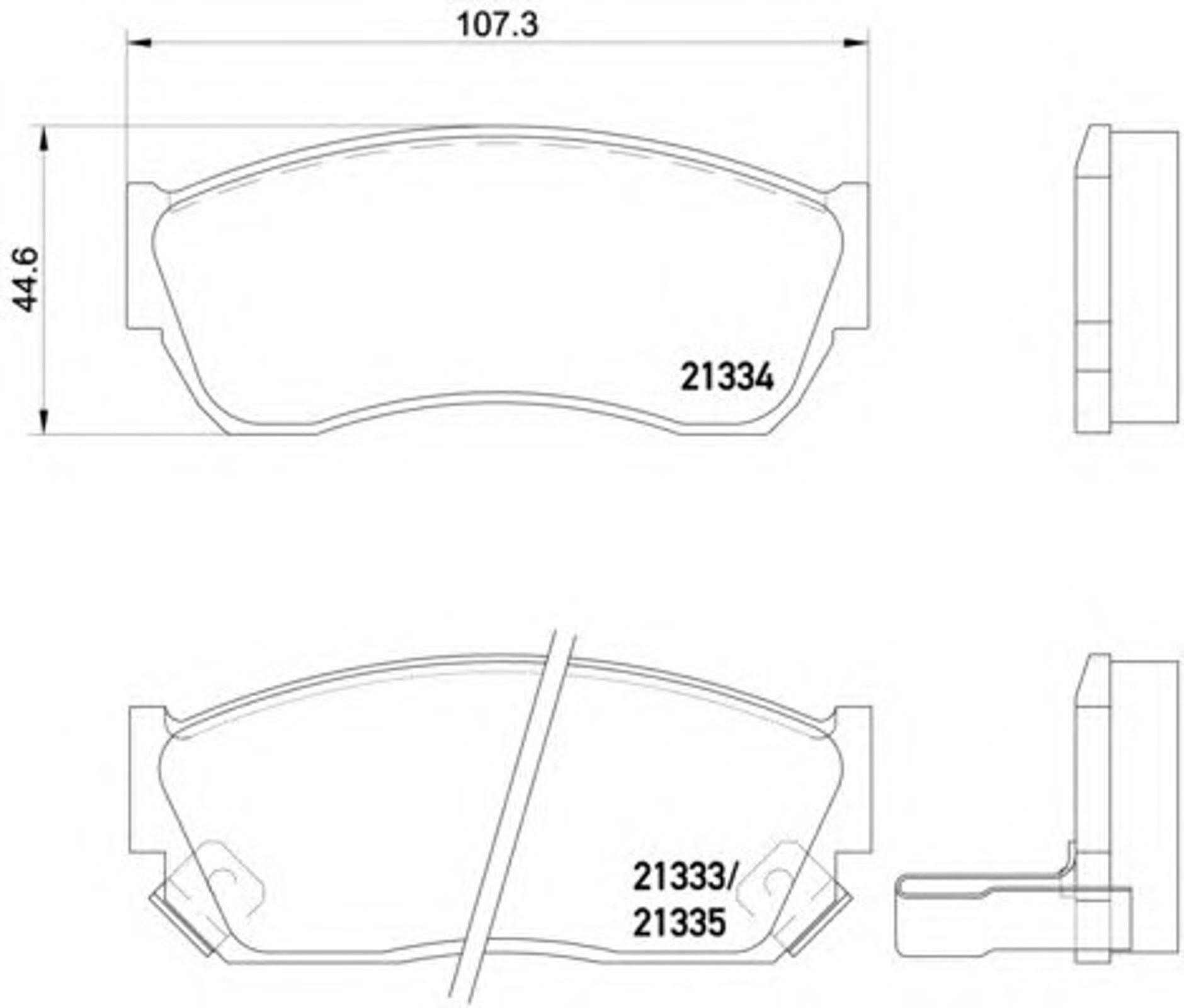 SP2009 SANGSIN BRAKE Колодки тормозные дисковые