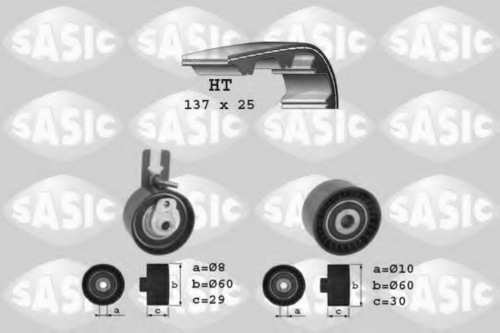 Комплект ГРМ SASIC 1750019