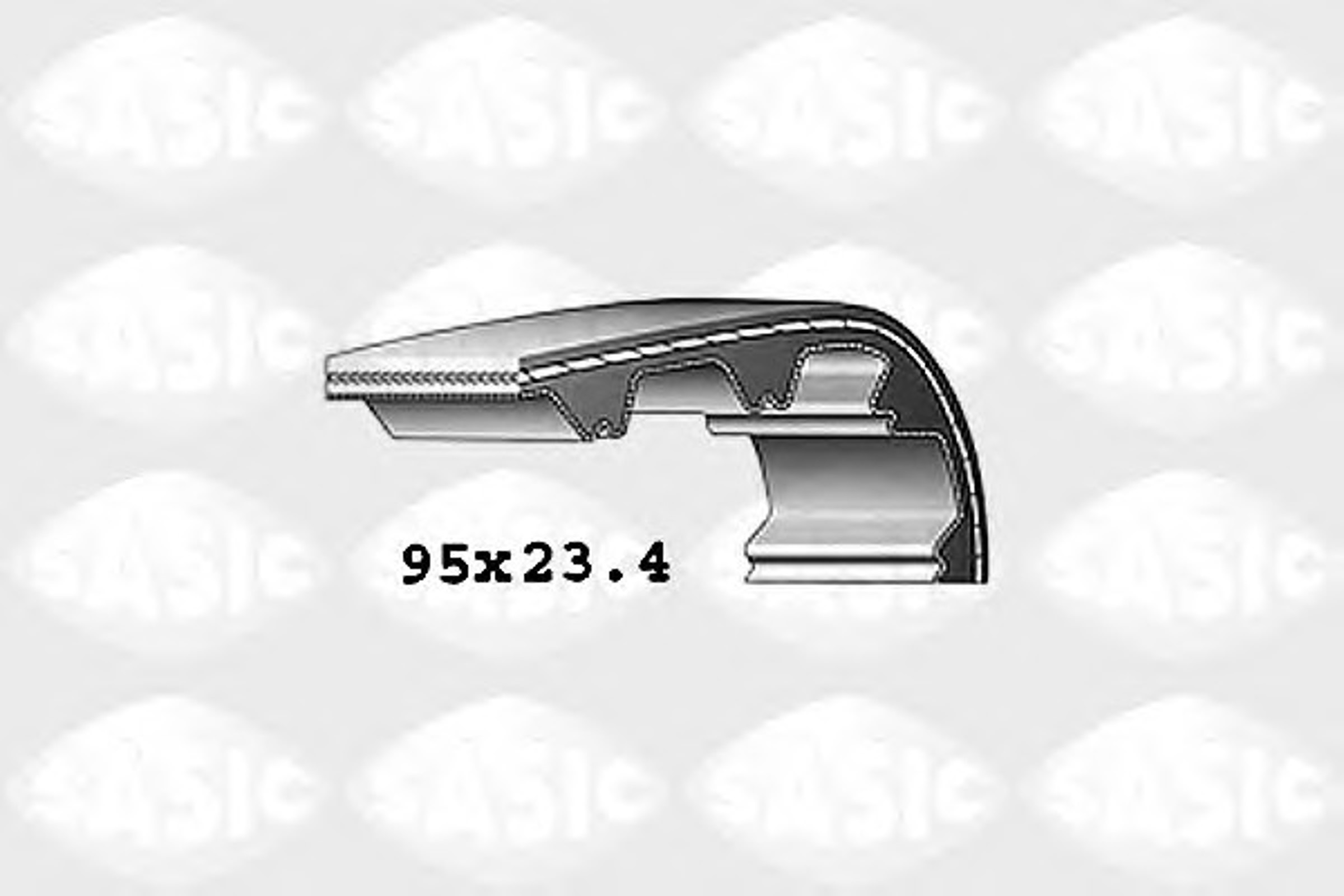 Ремень грм SASIC 1764003