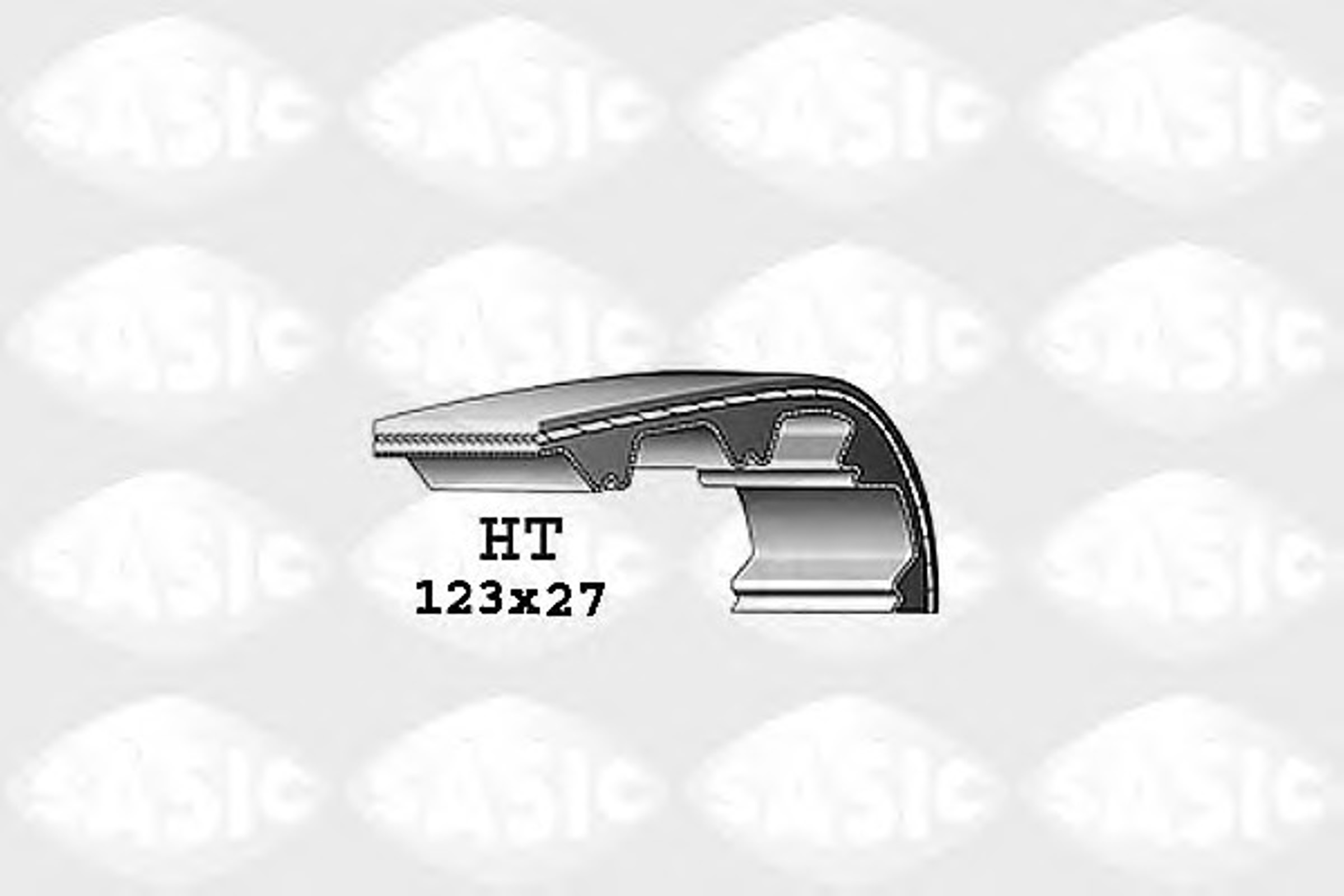 Ремень грм SASIC 1764006