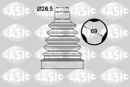Пыльник шруса SASIC 1904017