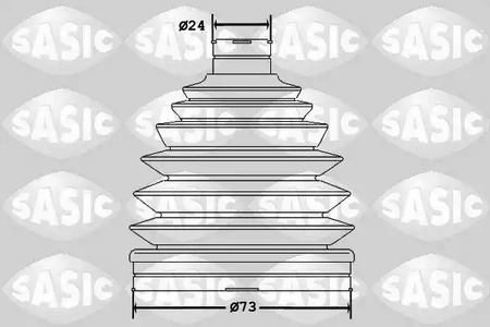 1904041 SASIC Пыльник ШРУСа