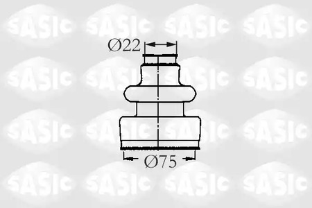 2933593 SASIC Пыльник ШРУСа