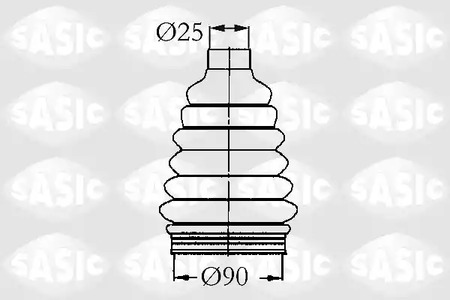 Пыльник ШРУСа SASIC 2933963